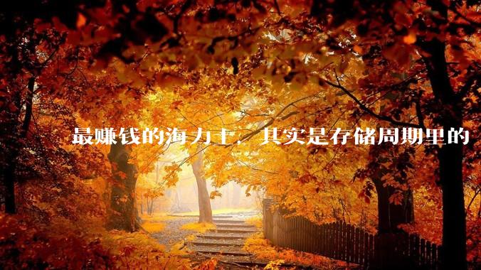 最赚钱的海力士，其实是存储周期里的「输家」_技术_年亏_钱全