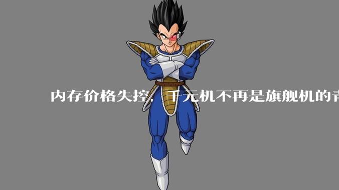 内存价格失控，千元机不再是旗舰机的青春版_配置_售价_产品
