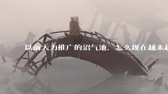 以前大力推广的沼气池，怎么现在越来越少了？