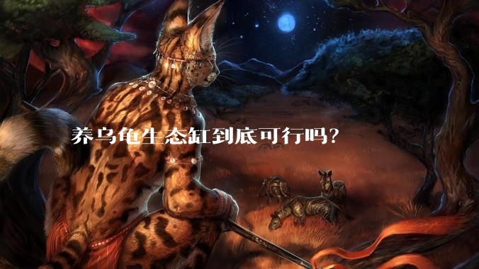 养乌龟生态缸到底可行吗？