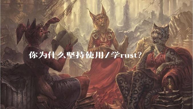 你为什么坚持使用/学rust？