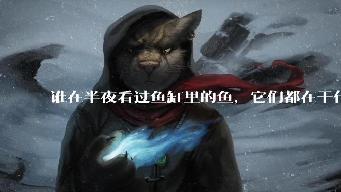 谁在半夜看过鱼缸里的鱼，它们都在干什么？