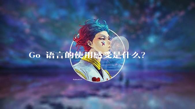 Go 语言的使用感受是什么？