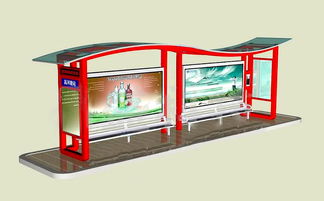 2015最新款换画候车亭灯箱 宿迁恒盛广告制品厂的创新之作